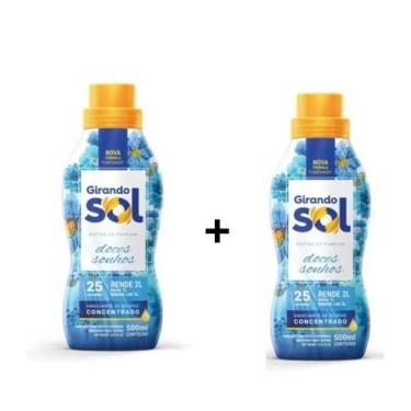 Imagem de Amaciante de Roupas Concentrado 500ml -Girando Sol (Coco Baunilha Hipo