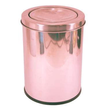 Imagem de Lixeira Dourada Basculante 5 L