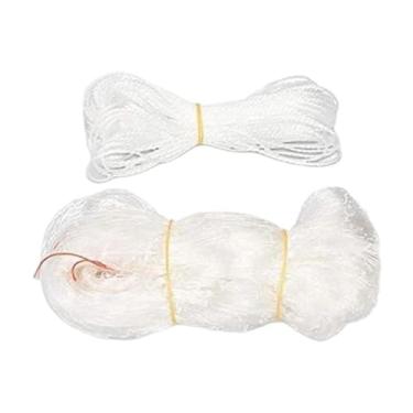 Imagem de MFMEXUL Rede de Sacada, Multiuso, Resistente, com Gancho, Nylon, Reforçada, para Sacada, Dormitório, 3x2m