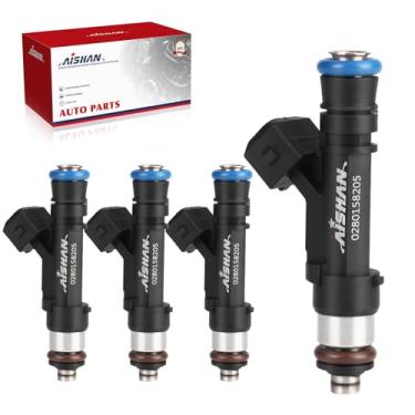 Imagem de AISHAN 4 peças de injetores de combustível 4 furos compatíveis com Chevy Cruze 2011-2015, Cruze Limited 2016, Sonic 2012-2016 2018, Trax 2013-2016, para Buick Encore 2013-2015 2017-2019 L4 1.4L
