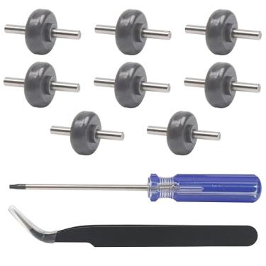 Imagem de Rodas Soleplate para Dyson V6 V7 V8 V10 V11 V15 DC62 DC59 DC58 substituição direta dos rolos da cabeça do limpador de unidade