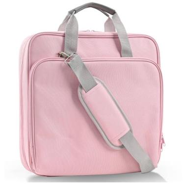 Imagem de Fichário com zíper Famlife Trapper Keeper 2 polegadas e 3 anéis rosa