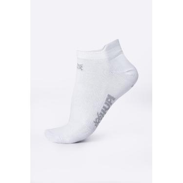 Imagem de MEIA CASUAL HUPI INVISÍVEL ALGODÃO BRANCO P