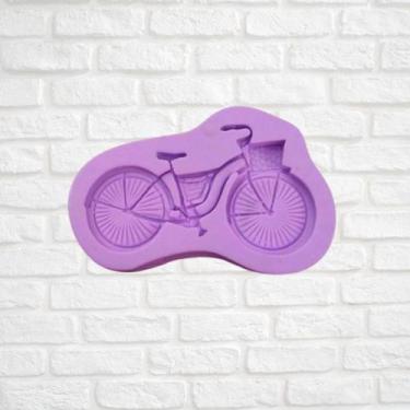 Imagem de Molde de silicone bicicleta confeitaria biscuit f631 - CM