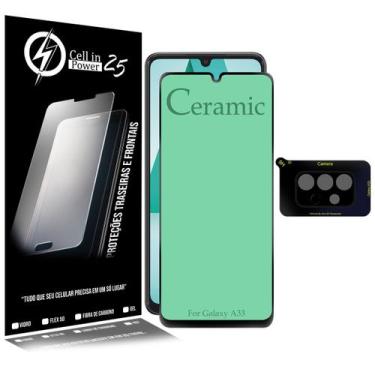 Imagem de Película Cerâmica 9d + Película Câmera Compatível compativel Galaxy A3