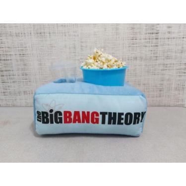 Imagem de Kit cinema - almofada personaliza c/copo + balde de pipoca - THEOVITEX
