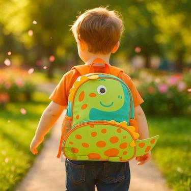 Imagem de Mochila Infantil de Costas Com Alças Crianças Creche Escolar Passeio B