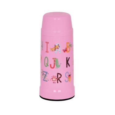 Imagem de Garrafa Térmica Mini Mor Kids 300ml Algodão Doce Alfabeto