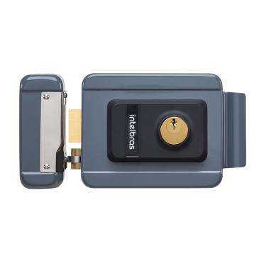 Imagem de Fechadura Elétrica de Sobrepor Universal  FX 2000 UN Cinza Intelbras