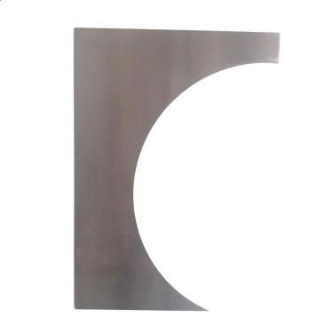 Imagem de Espátula em Aço Inox para Confeitaria 18,5cm