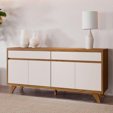 Imagem de Buffet Genova - MDF com Laca e 4 Portas 2 Gavetas