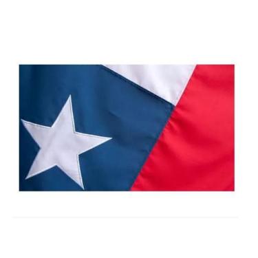 Imagem de Bandeira: tecido reforçado chileno de 60x90cm com estrela bordada - Li