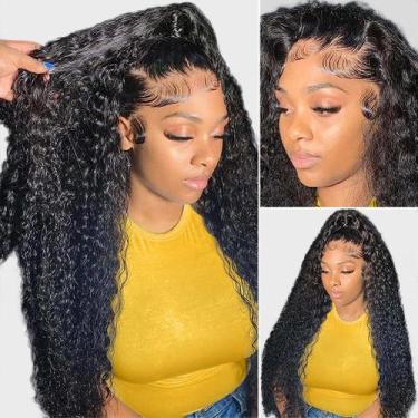 Imagem de Perucas frontais de renda Pizazz HD transparentes 180, densidade, 50 c