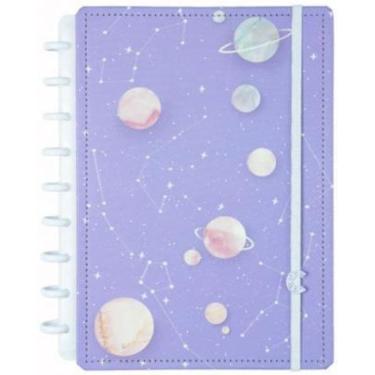 Imagem de Caderno Inteligente Médio Purple Galaxy By Gocase - Cimd3143