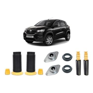 Imagem de Kit 4 Coxim Rolamento Batente Kwid 17/20