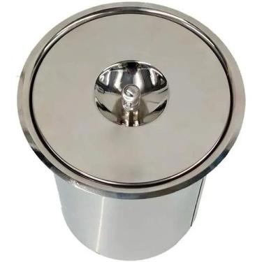 Imagem de Lixeira de embutir 5 litros inox - SJ