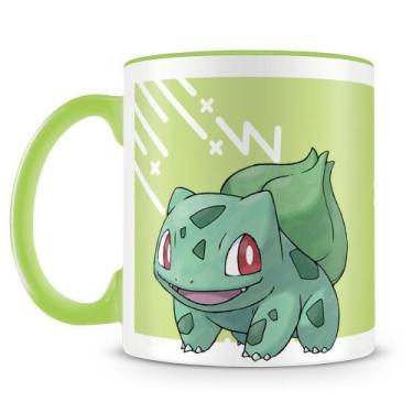 Imagem de Caneca de Porcelana Pokémon Bulbasaur - Mod.2 - 325ml - Amo Canecas