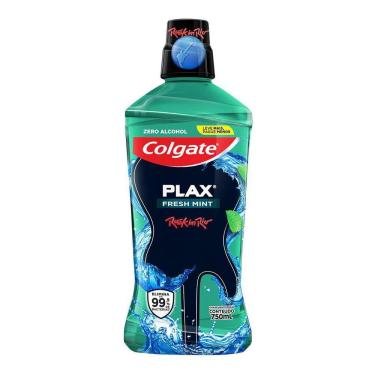 Imagem de Enxaguante Bucal Colgate Plax Fresh Mint Leve 750ml Pague 500ml