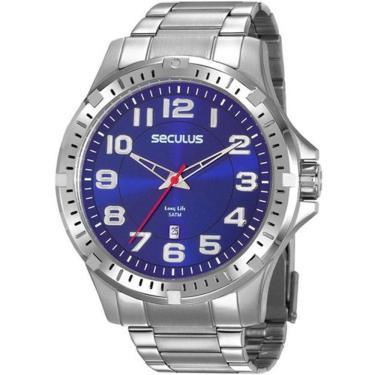 Imagem de Relógio Seculus Masculino Long Life 20787G0Svna4