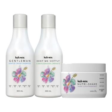 Imagem de Kah-Noa, Shampoo Creme, Condicionador e Nutri-Shake Kah-Noa