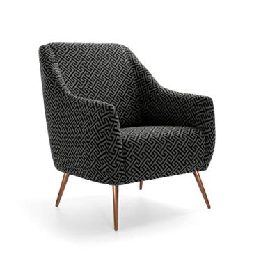 Imagem de Poltrona Paloma jacar greek pés palito cobre