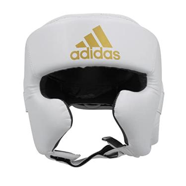 Imagem de Adidas | Protetor de cabeça rápido | Protetor de cabeça antiderrapante ajustável para proteção de bochechas, testa e ouvido | Protetor de cabeça aprovado para boxe