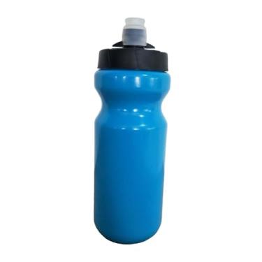Imagem de Generic Garrafa de água esportiva, copo de água, grande capacidade, garrafa de bebida, 620 ml para atividades ao ar livre, exercícios, futebol, hóquei, Azul