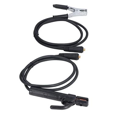 Imagem de Zhjvihx Conjunto de Braçadeira de Terra de Soldagem, Design Ergonômico de Durabilidade Forte, Clipe de Terra de Soldagem Antiderrapante para Máquina de Solda