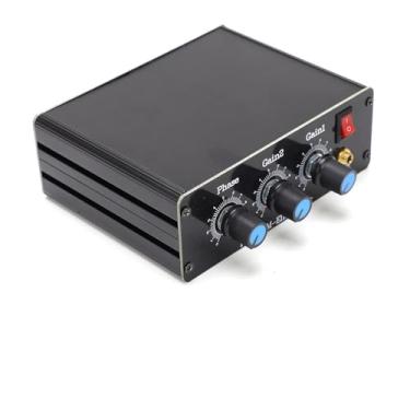 Imagem de Alumínio Alloy QRM Eliminator XPhase 130 MHz HF Bandas Receptor de Sinal de Rádio Com Controle PTT Embutido para Recepção de Sinal de Rádio