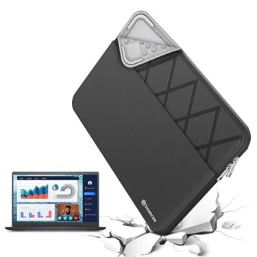 Imagem de Smatree Capa para laptop de 14 polegadas Dell Inspiron 14 Plus 7441 Copilot+PC/5430, para Inspiron 14 5441 Copilot + PC/2 em 1 7445/5440, capa com bolso acessório, zíper YKK (E460)
