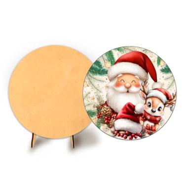 Imagem de Painel Sublimado Com Elastico 50cm Flores + Suporte MDF (NAT155)