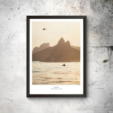 Imagem de Quadro Rio De Janeiro Arpoador Decoração Cidade Carioca Rj