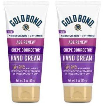 Imagem de Creme para mãos Gold Bond Age Renew Crepe Corrector 90 ml (pacote com 