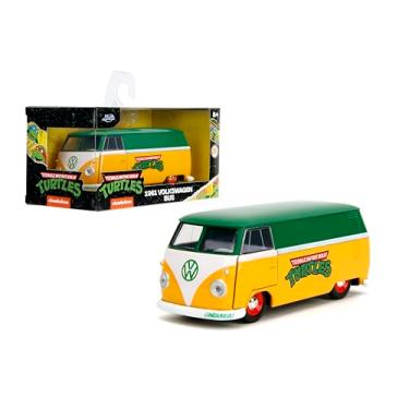 Imagem de 1961 Volkswagen Bus Kombi - Tartarugas Ninja - Hollywood Rides - 1/32 - Jada