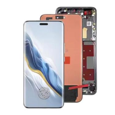 Imagem de Para Huawei Honor Magic 6 Pro BVL-AN16, BVL-N49 Tela LCD Touch Screen Magic 6 Pro 6Pro Moldura (Azul com Moldura)