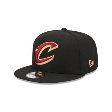 Imagem de Boné New Era 9FIFTY Cleveland Cavaliers NBA Preto-Masculino