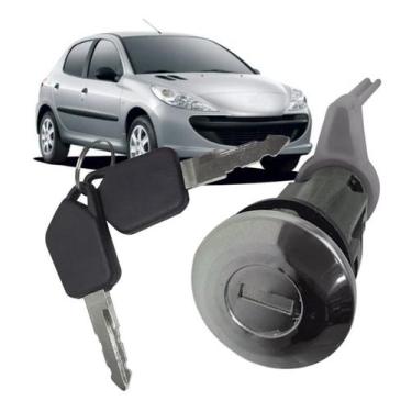 Imagem de Cilindro Miolo Porta Dianteira Peugeot 206 207 Esquerda - SHALOMCAR