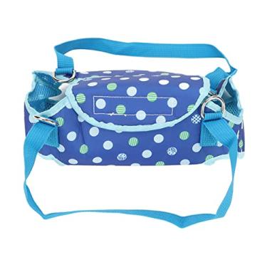 Imagem de Naroote Arnês de Elevação para Cães Respirável, Tiras Lombares Duplas, Estilingue Portátil de Recuperação para Animais de Estimação para Cães Pequenos (Azul)