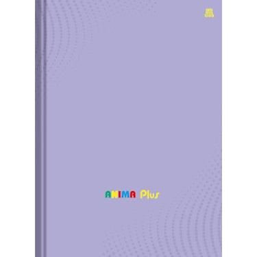 Imagem de Caderno Escolar Brochura 1 Matéria 96 Folhas ANIMAPLUS Lilás – Premium com Adesivos, Tabuada, Páginas para Colorir e Folhas Resistentes.