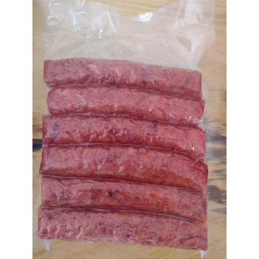 Imagem de Linguiça Artesanal Defumada 100% - 500g - Sabores Tradicional e Provol