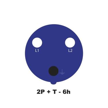 Imagem de Tomada De Sobrepor Industrial 2P+T 16 A 220-250 Tramontina