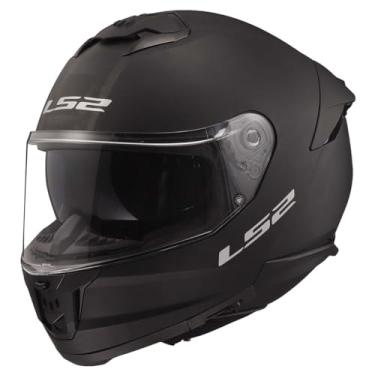 Imagem de LS2 Capacete Integral Para Motocicleta Stream Ii Com Proteção Solar (Preto Fosco - Pequeno)