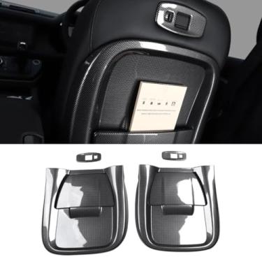 Imagem de Protetor de chute de assento compatível com Defender 2020-2021 2022-2025 Tapete de chute de assento traseiro antiarranhões Defender modificação interior (para 2020-2021 6PCS)