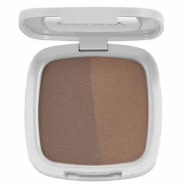 Imagem de Sombra Duo para Sobrancelhas Bauny 5g, Marrom Claro e Escuro