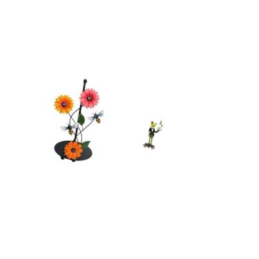 Imagem de Fenteer Porta-papel Toalha em Formato de Sapo, Escultura Criativa de Animal, Estatueta Decorativa Antiderrapante, Suporte Vertical para Lenços de Papel, Ornam