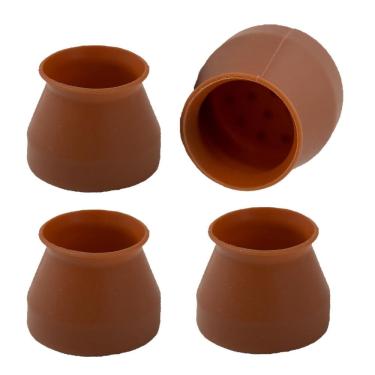 Imagem de Kit 12 Protetores Para Pe De Moveis Cadeira 20 - 23Mm A 25Mm