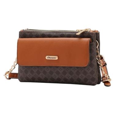 Imagem de Bolsa Feminina Elegante Alça Transversal Moderna Chenson