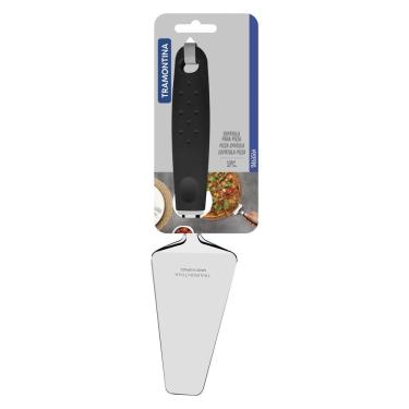 Imagem de Espatula Para Pizza Tramontina Utilita Em Aço Inox Com Cabo De Polipropileno Preto