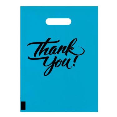 Imagem de Sacos plásticos Infinite Pack Teal 9x12cm com alças cortadas em matriz