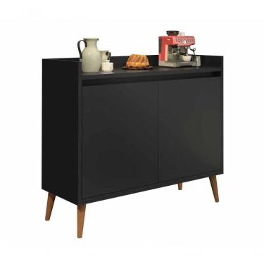 Imagem de Buffet Cantinho Do Café Delta 2 Portas Preto - Moveisaqui